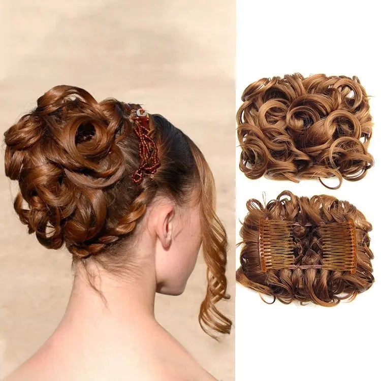 🌲Early Christmas Sale 49% OFF🎁Messy Curly Dish Bun