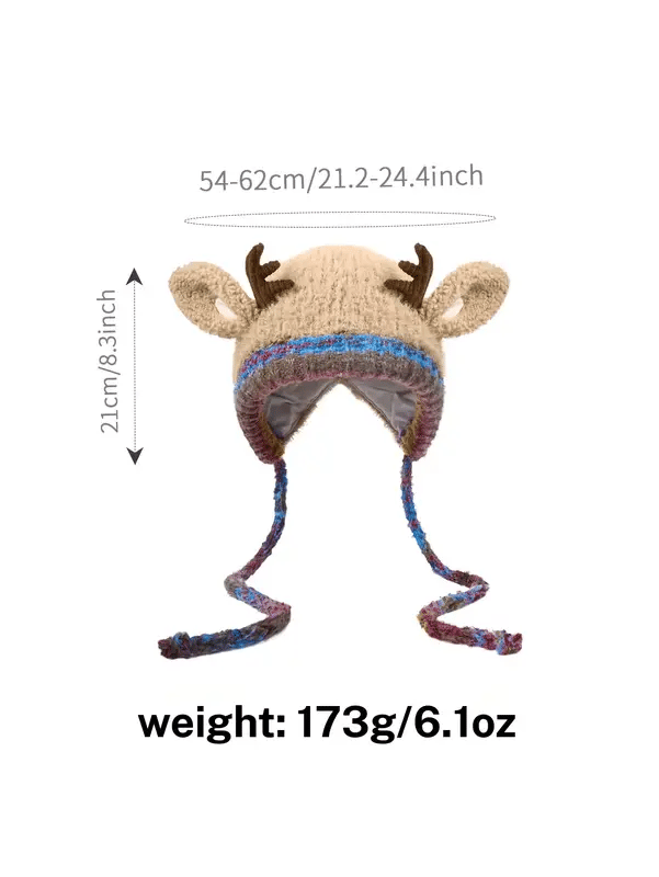 🎄Festive Christmas Antler Hat | Original Handcrafted Design